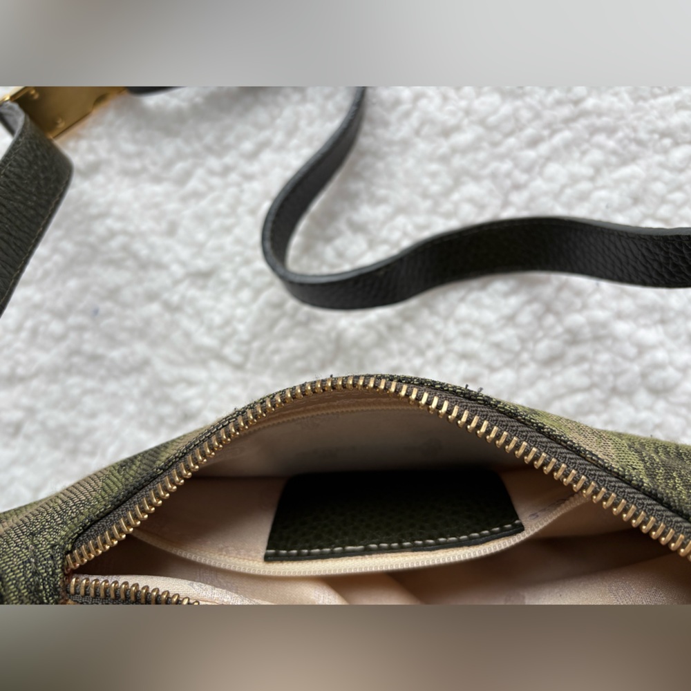 Vivienne Westwood Designer Green Canvas Fanny Waist Belt Bag - Picture 7 of 7